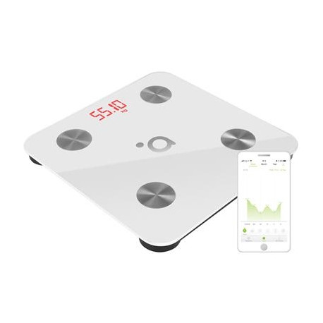ACME SC101 Smart Scale - White Acme Smart scales SC101W Memory function, Body fat analysis, Electron