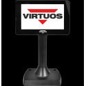 7&#039;&#039; LCD barevný zákaznický displej Virtuos SD700F, USB, černý