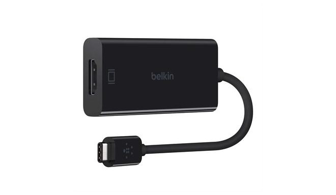 Belkin F2CU038BTBLK USB graphics adapter Black