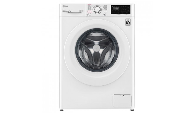 LG front-loading washing machine F4WN207S3E 7kg 56,5cm 1370rpm