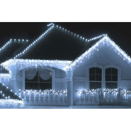 LED Рождественская гирлянда, сосульки для ули