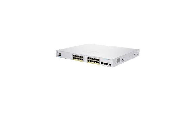 Cisco CBS250-24FP-4X-EU network switch Managed L2/L3 Gigabit Ethernet (10/100/1000) Silver