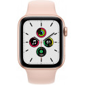 Apple Watch SE GPS + Cellular 44mm Sport Band, gold/pink sand (MYEX2EL/A)