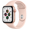 Apple Watch SE GPS + Cellular 44mm Sport Band, gold/pink sand (MYEX2EL/A)