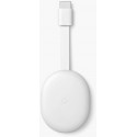 Google Chromecast 4K + Google TV, white