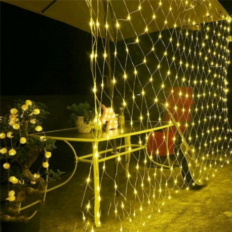 LED Рождественская гирлянда сетка из лампочек
