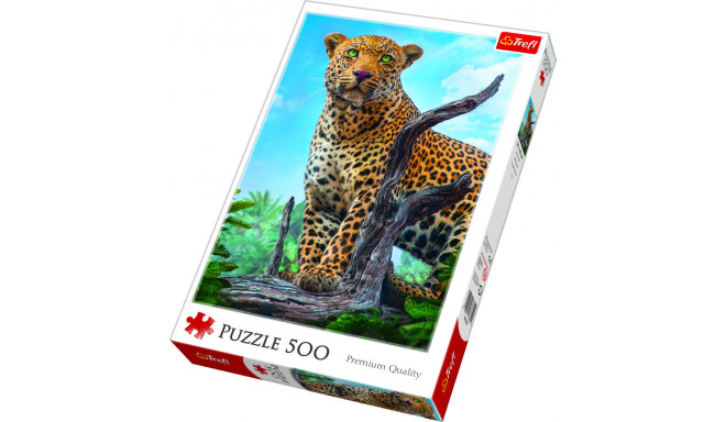 Trefl puzzle Wild leopard 500pcs
