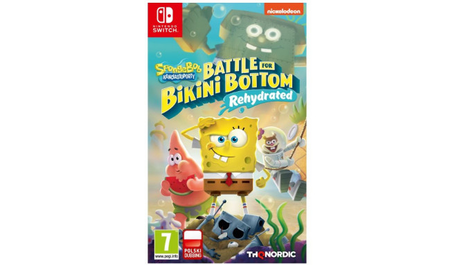 Nintendo Switch mäng SpongeBob SquarePants: Battle for Bikini Bottom PL