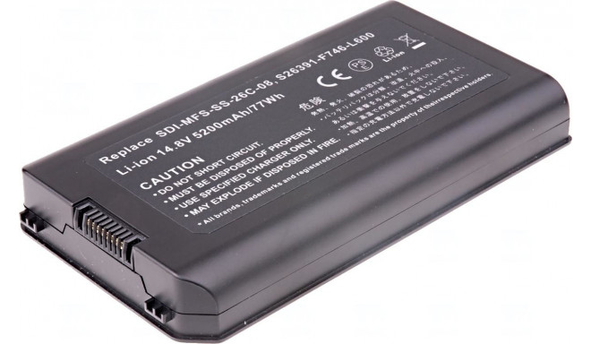 T6 Power notebook battery Fujitsu Esprimo Mobile X9510/X9515/X9525/D9510 8cell 5200mAh