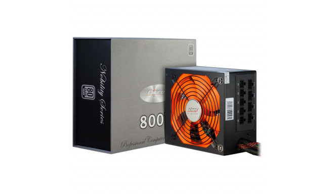 PSU CobaNitrox Nobility CN800 NS 85+ 800W, kabelmanagement, active PFC, fan 135mm, 80+ silver