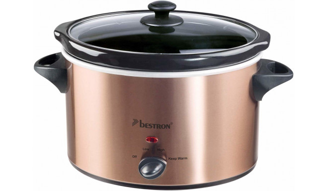 Bestron multicooker Slow Cooker, copper/black (ASC450)