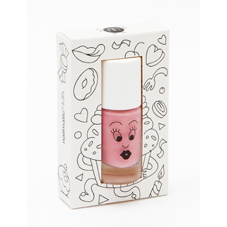 Akcija! Nailmatic Kids bērnu nagu laka uz ūdens bāzes, 8ml, COOKIE - rozā