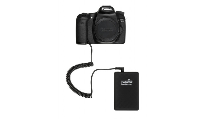 Jupio PowerVault DSLR LP-E8-28 Wh 8.4V powerbank ar LP-E8 dummy bateriju