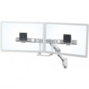 Ergotron HX Dual Monitor Arm, Wall Mount (White)