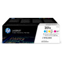 HP tooner CF253XM 201X 3-pack 3x2300lk Color LaserJet, kollane/tsüaan/magenta