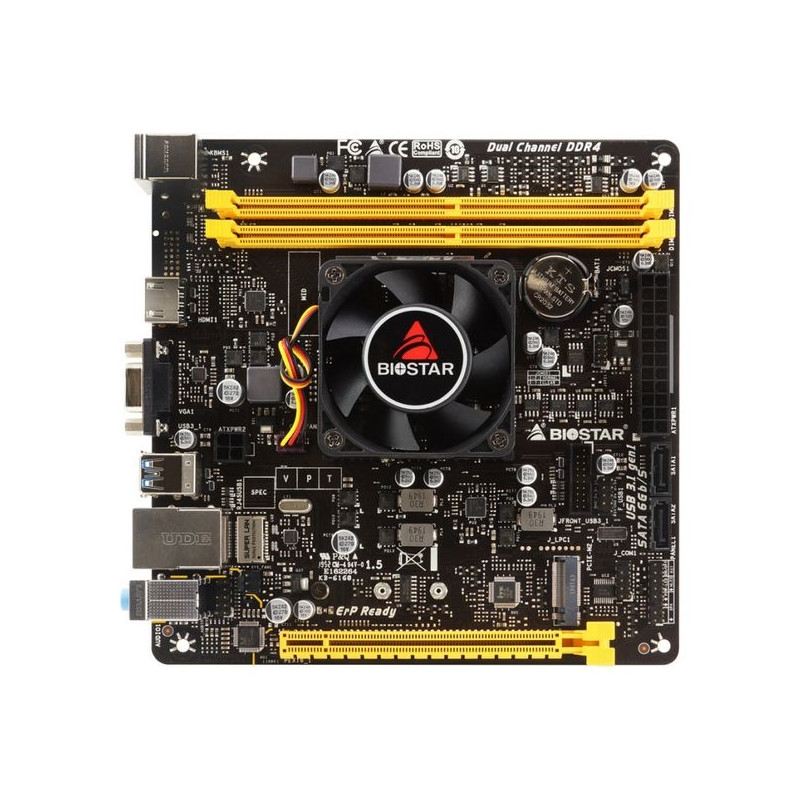 Motherboard Biostar A10N-9830E mITX DDR4 AMD® FX-9830P - Mainboards -  Photopoint