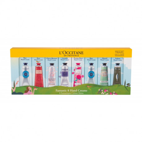 L'Occitane Provence Travel Kit Fantastic 8 Hand Cr (240ml)