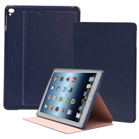 iKaku kaitseümbris Eco-Leather Modern & Slim Galaxy Tab A 10.1", tumesinine