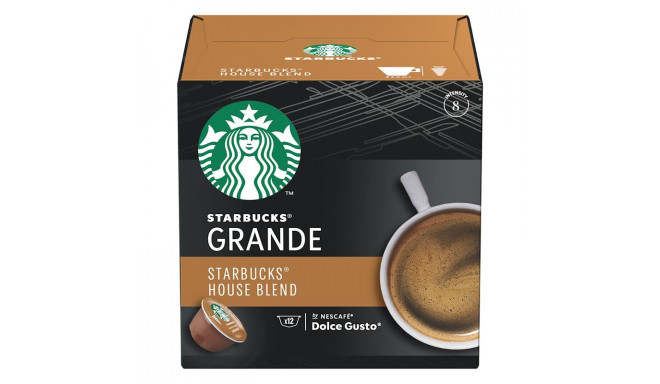 Kohvikapslid Starbucks Nescafe Dolce Gusto House Blend