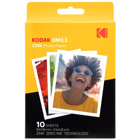 Kodak fotopaber Zink 3x4 10 lehte
