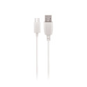 Maxlife cable USB - microUSB 1,0 m 2A white Fast Charge