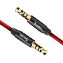 Baseus Yiven audio cable 3,5 mm - 3,5 mm (mini-jack) 1,5 m red-black M30