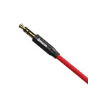 Baseus Yiven audio cable 3,5 mm - 3,5 mm (mini-jack) 1,5 m red-black M30