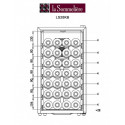 Service wine cabinet La Sommeliere LS28BK