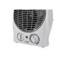 Adler AD 7716 electric space heater Fan electric space heater Indoor Grey,White 2000 W