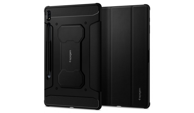 Kaitsekaaned Rugged Armor Pro, Samsung Galaxy Tab S7+ / S8+, must, Spigen