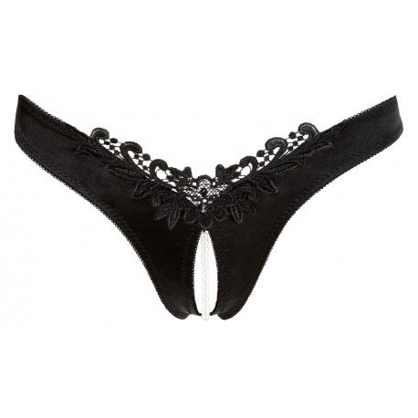 Cottelli Collection aluspesu G-string Pearl L, must