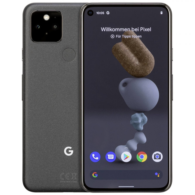 スマートフォン/携帯電話Google Pixel5 black(SIMフリー/品) - スマートフォン本体