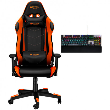 Canyon Gaming Chair Deimos CND-SGCH4 + gift Canyon Nightfall Mechanical ...