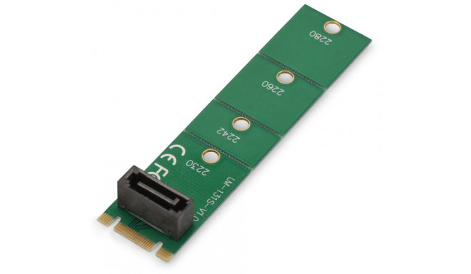 Digitus adapter card PCI Express NGFF (M.2) - SATA III (DS-33153)