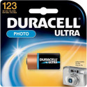 Duracell батарейка Ultra CR123A/1B