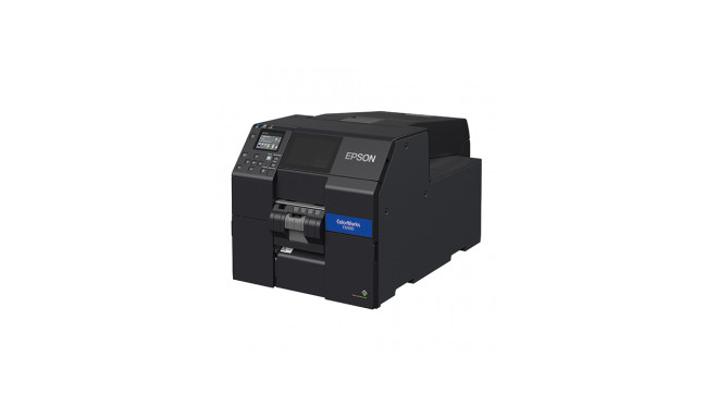 Epson ColorWorks CW-C6500Pe, matte black ink, peeler, disp., USB, Ethernet, black