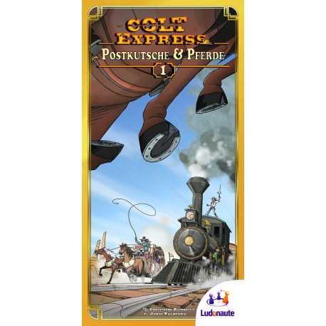 Asmodee Colt Express - stagecoaches and horse (in English) 217 672