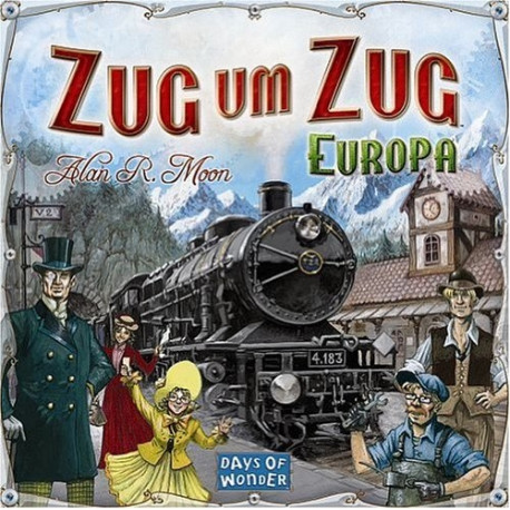 Asmodee lauamäng Train to Train Europe (200098)