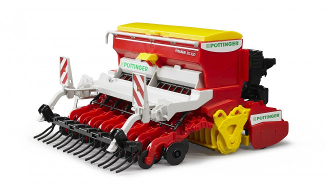 Bruder Professional Series Pöttinger Vitasem 302ADD harrow-mounted seed drills (02347)