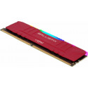 Crucial DDR4 - 64 GB -3200 - CL - 16 - Dual Kit, RAM (red, BL2K32G32C16U4RL, Ballistix RGB)
