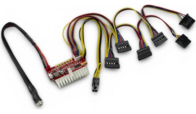 Inter-Tech Mini-ITX PSU 200W NAS DC / DC, adapter (without power supply, supports power supplies up 