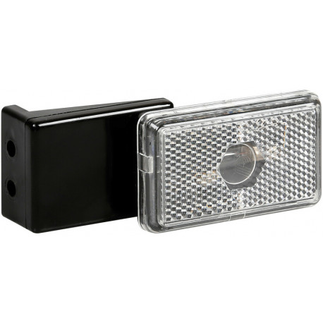 Lampa side marker light 12/24V, white