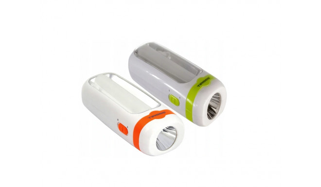 Tiross laetav taskulamp 1W 10SMD LED TS-1894