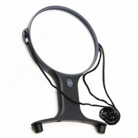 Carson Necklace Loupe 2x130mm HF-66 with LED
