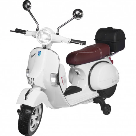 Actionbikes Vespa PX 150 white Kids Electric Scooter