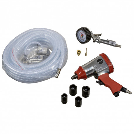 Einhell compressed air accessory kit, 10 pieces