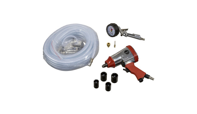 Einhell compressed air accessory kit, 10 pieces