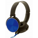 Stereo Headphones with m ic Rebeltec MONTANA BLU