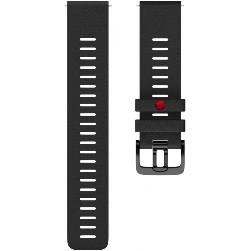 Polar watch strap 22mm M L black silicone Sports smart watch