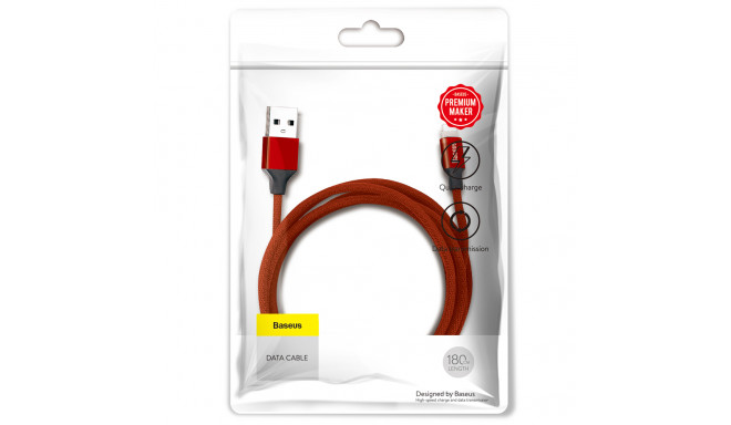 Baseus cable Yiven USB - Lightning 1,8 m 2A red